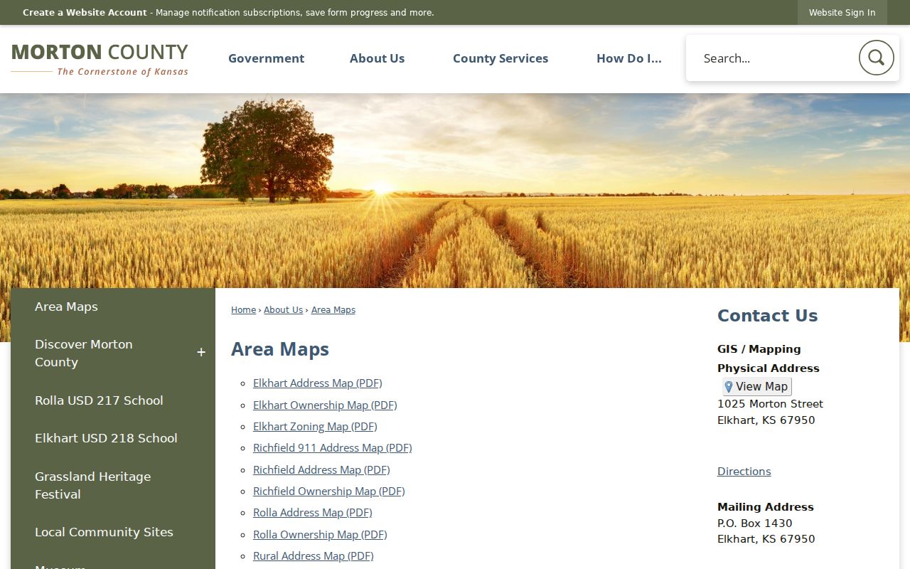 Elkhart court docket official city and county map source