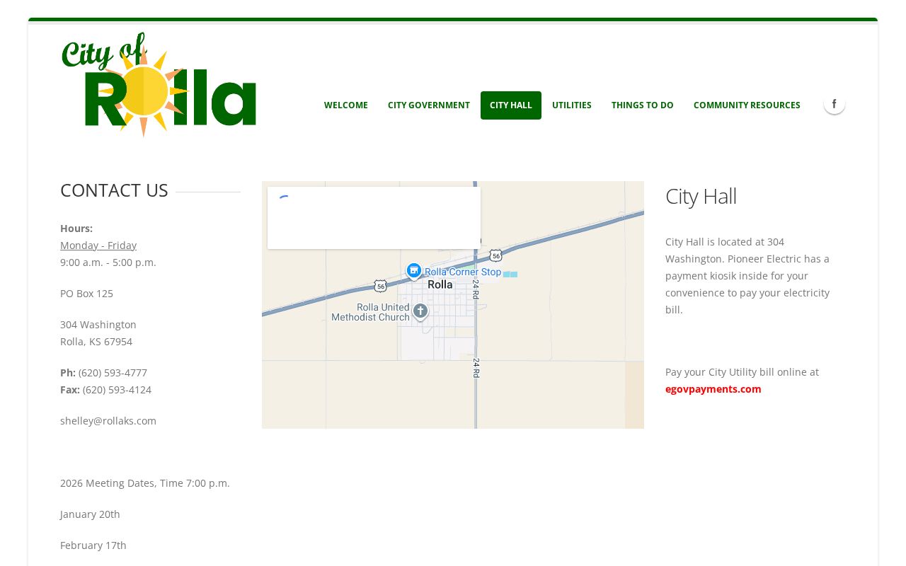 Rolla court docket City Hall contact and hours